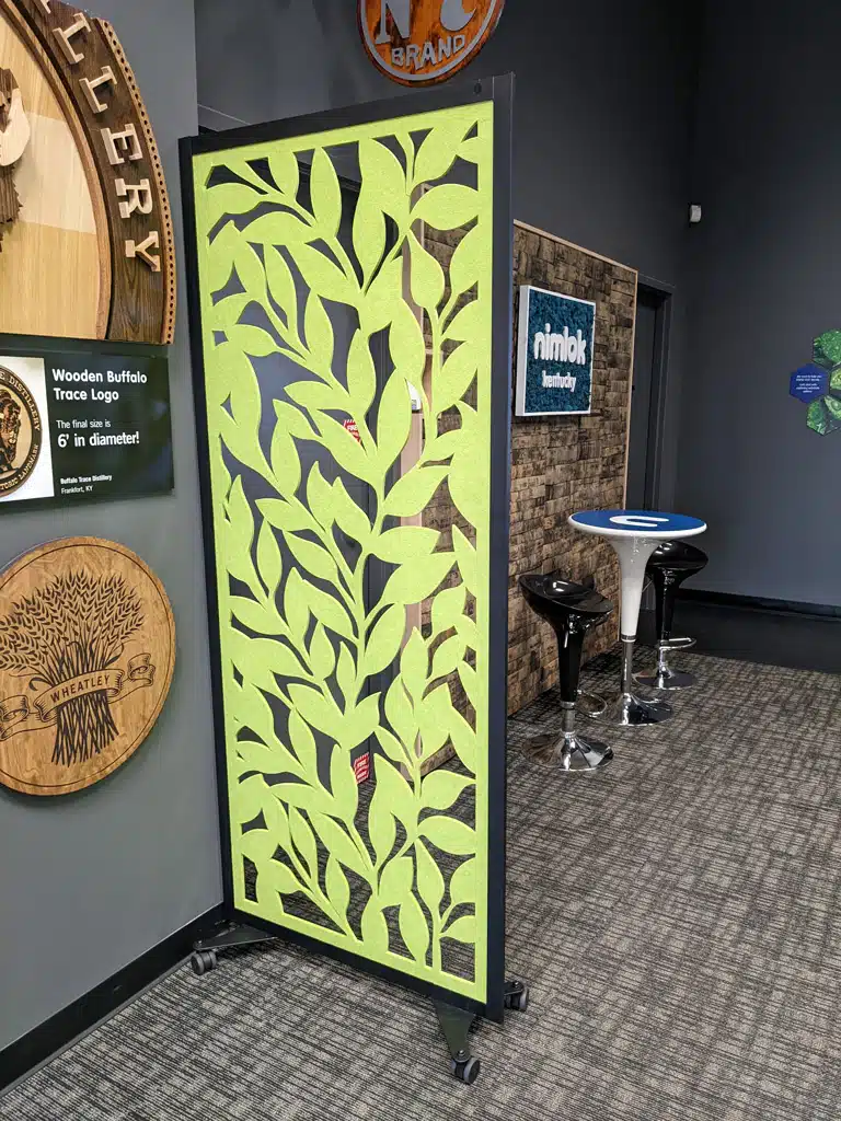 Custom fabric standing acoustic noise solutions