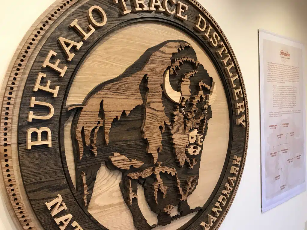 Buffalo Trace Distillery Wall Art by Nimlok Kentucky