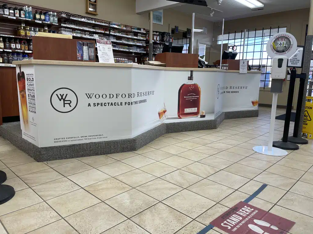 Custom Design Entrance Counters by Nimlok Kentucky